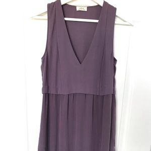 Aritzia Wilfred purple dress, size xs